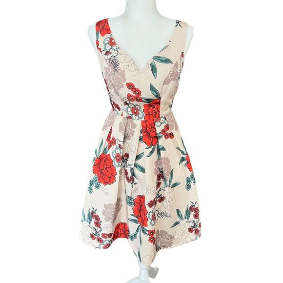 ModCloth Elegant Excellence Floral Dress Size S - Picture 1 of 6